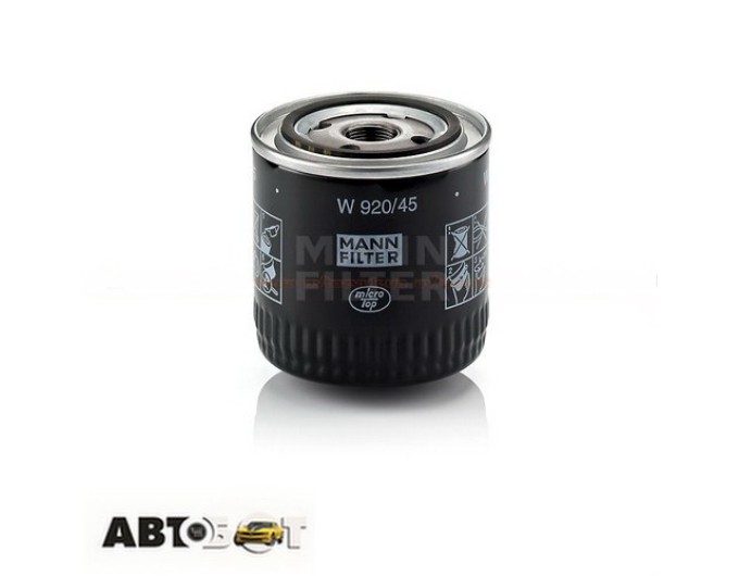 Масляный фильтр MANN W 920/45, цена: 725 грн.
