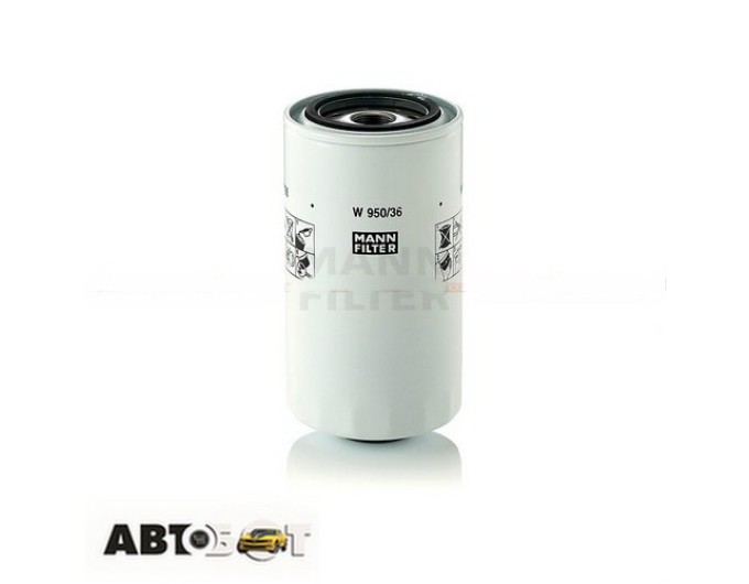 Фільтр оливи MANN W 950/36, ціна: 862 грн.