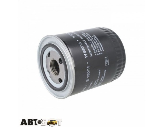 Фільтр оливи MANN W 930/15, ціна: 545 грн.