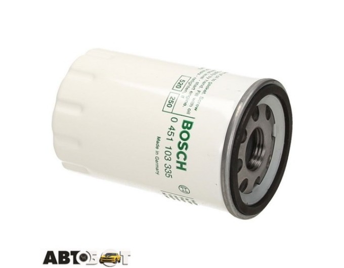 Фільтр оливи Bosch 0 451 103 335, ціна: 703 грн.