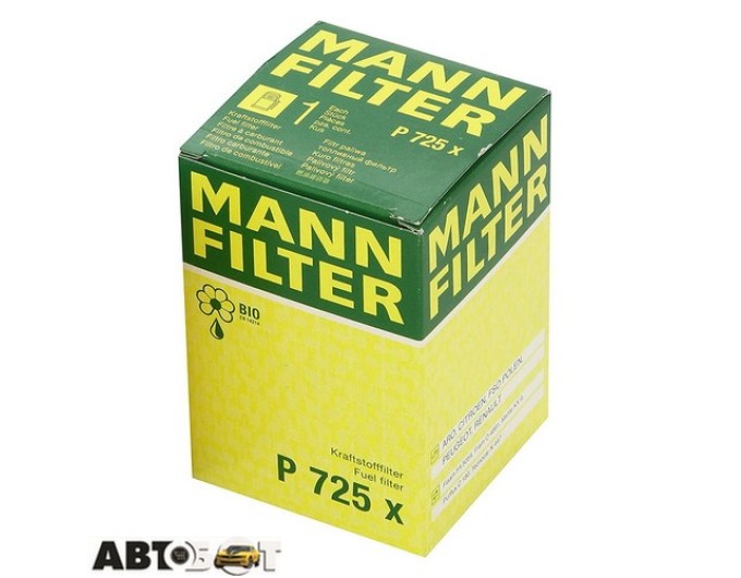 Паливний фільтр MANN P 725 x, ціна: 371 грн.