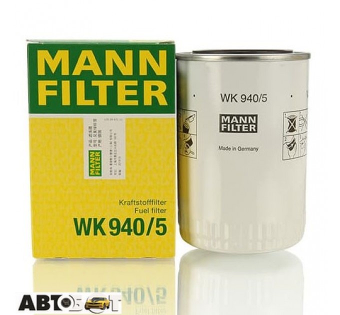 Паливний фільтр MANN WK 940/5, ціна: 516 грн.