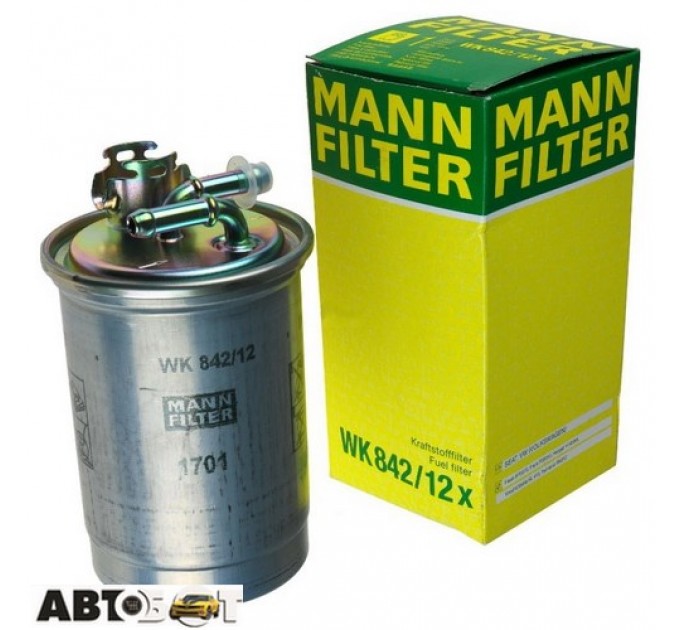 Паливний фільтр MANN WK 842/12 x, ціна: 808 грн.