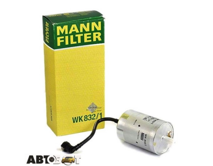 Паливний фільтр MANN WK 832/1, ціна: 2 310 грн.