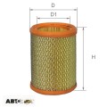 Воздушный фильтр ALPHA FILTER AF 0118, цена: 196 грн.
