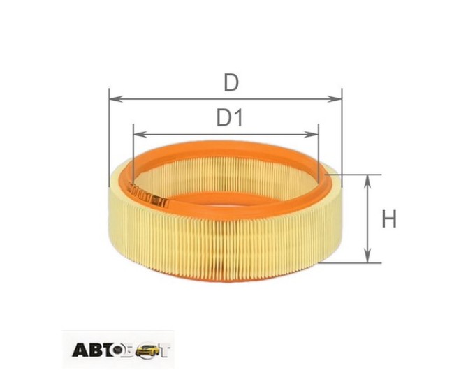 Повітряний фільтр ALPHA FILTER AF 0119, ціна: 191 грн.