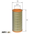 Воздушный фильтр ALPHA FILTER AF 0144, цена: 551 грн.