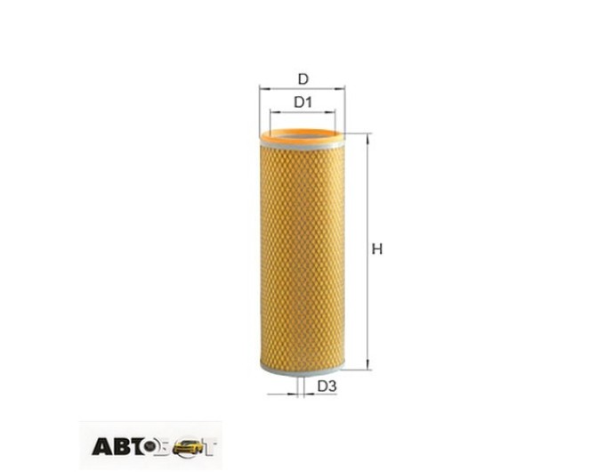 Повітряний фільтр ALPHA FILTER AF 1644, ціна: 236 грн.