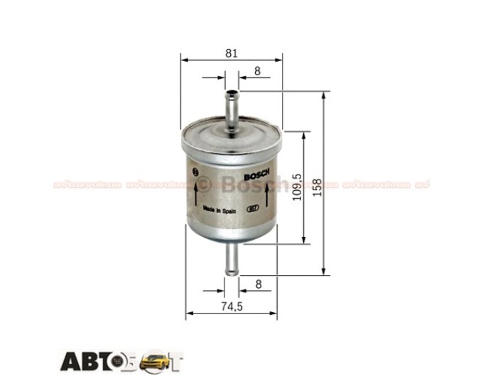 Топливный фильтр Bosch 0 450 905 095, цена: 720 грн.