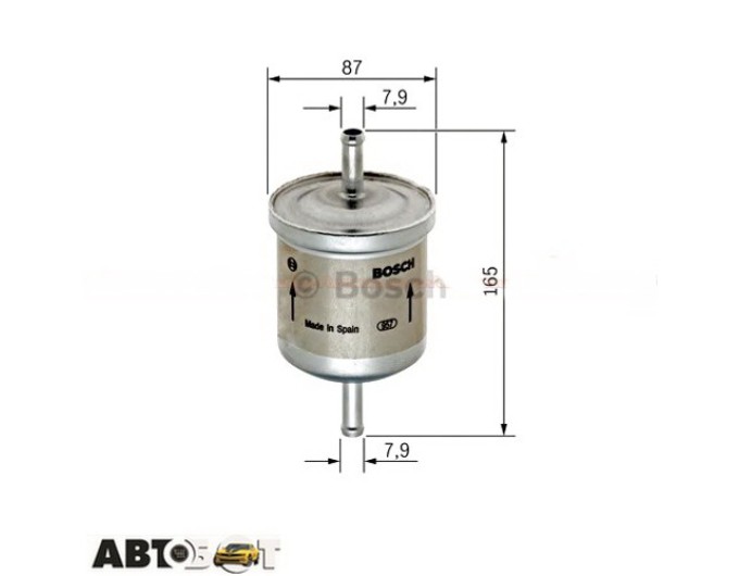 Топливный фильтр Bosch 0 450 905 921, цена: 741 грн.