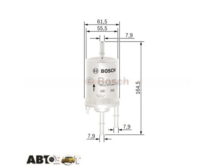 Топливный фильтр Bosch 0 450 905 959, цена: 1 020 грн.
