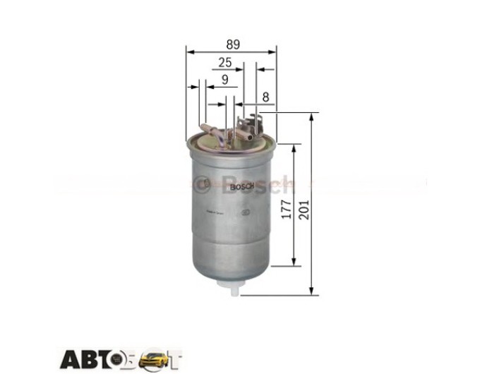 Топливный фильтр Bosch 0 450 906 295, цена: 1 570 грн.
