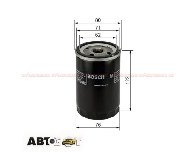 Масляный фильтр Bosch 0 451 103 086, цена: 321 грн.