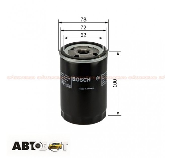Фільтр оливи Bosch 0 451 103 111, ціна: 192 грн.