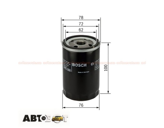 Масляный фильтр Bosch 0 451 103 232, цена: 284 грн.