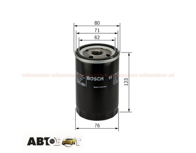 Масляный фильтр Bosch 0 451 103 258, цена: 399 грн.