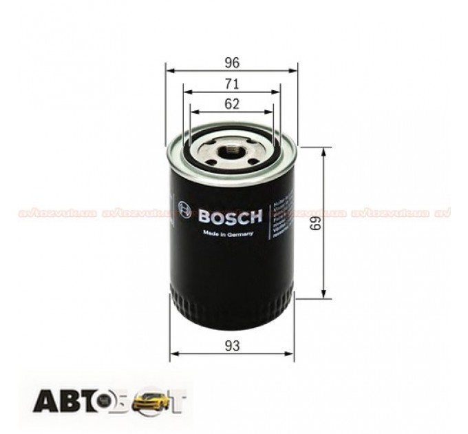 Фільтр оливи Bosch 0 451 103 274, ціна: 204 грн.