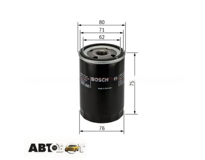 Масляный фильтр Bosch 0 451 103 298, цена: 270 грн.