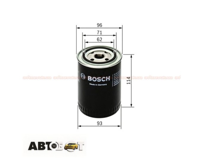 Масляный фильтр Bosch 0 451 103 313, цена: 504 грн.