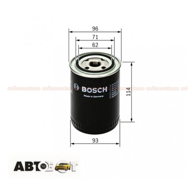 Фільтр оливи Bosch 0 451 103 313, ціна: 385 грн.