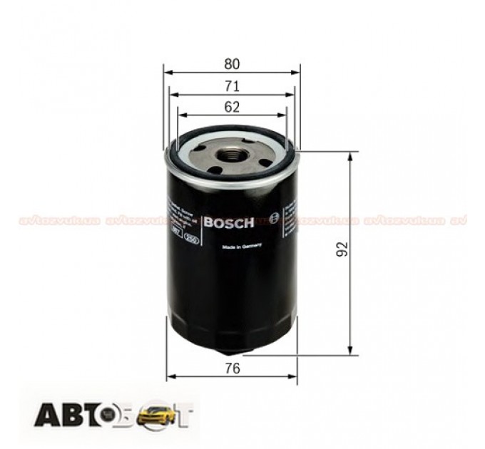 Масляный фильтр Bosch 0 451 103 318, цена: 204 грн.