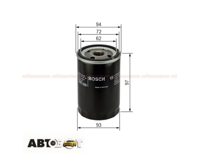 Масляный фильтр Bosch 0 451 103 333, цена: 457 грн.