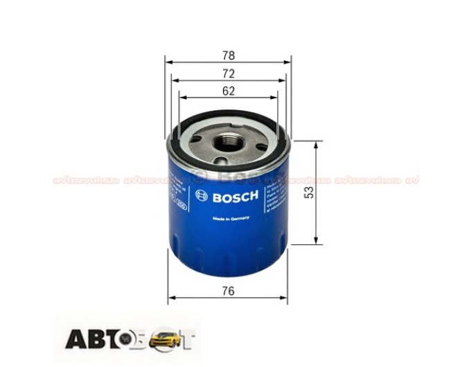 Масляный фильтр Bosch 0 451 103 336, цена: 259 грн.