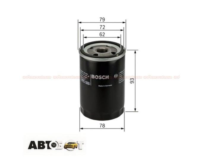 Фільтр оливи Bosch 0 451 103 363, ціна: 332 грн.