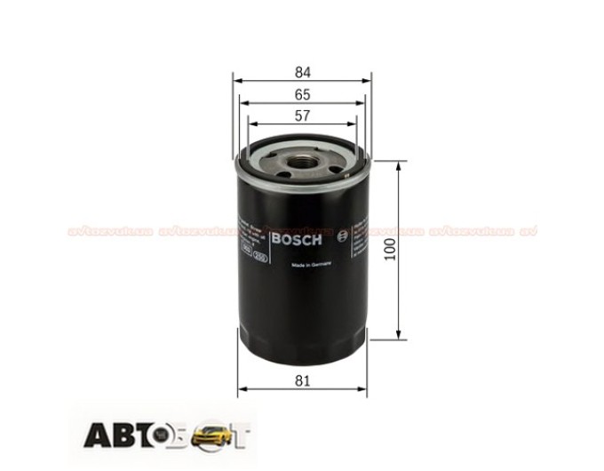 Масляный фильтр Bosch 0 986 452 023, цена: 270 грн.