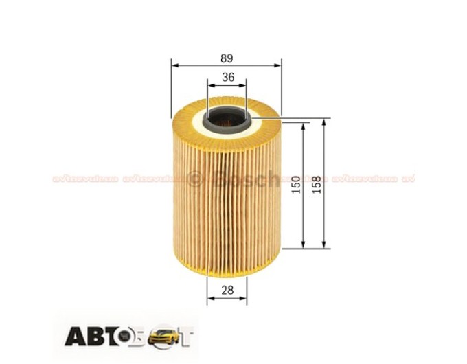 Фільтр оливи Bosch 1 457 429 123, ціна: 514 грн.