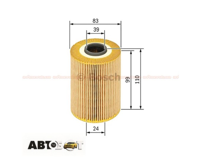 Фільтр оливи Bosch 1 457 429 142, ціна: 720 грн.