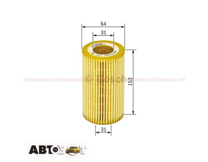 Фільтр оливи Bosch 1 457 429 252, ціна: 522 грн.
