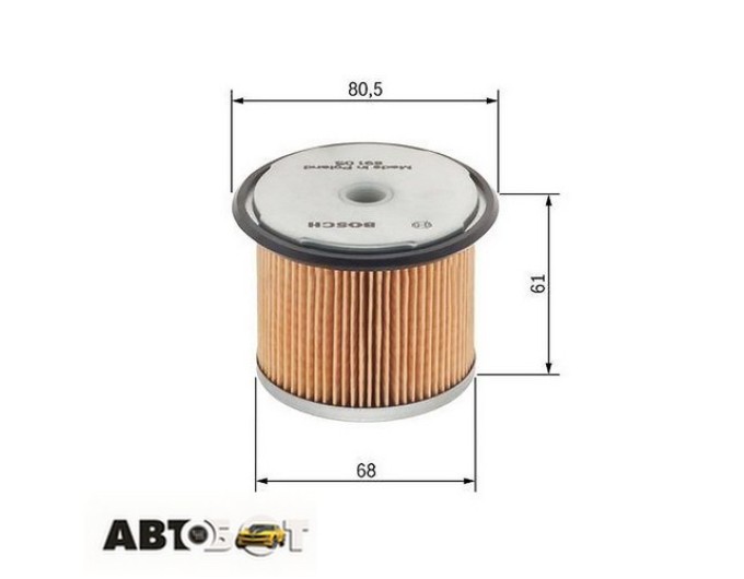 Паливний фільтр Bosch 1 457 429 291, ціна: 299 грн.