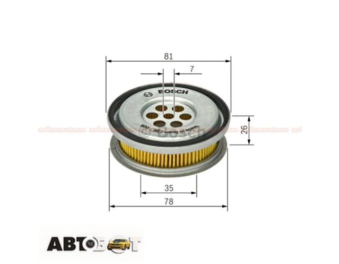 Масляный фильтр Bosch 1 457 429 416, цена: 271 грн.