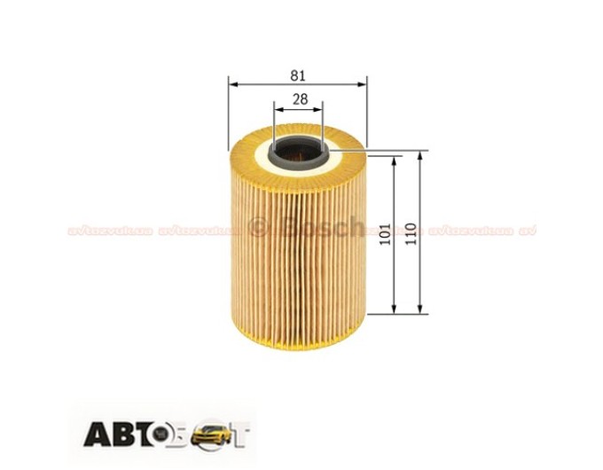 Фільтр оливи Bosch 1 457 429 638, ціна: 385 грн.