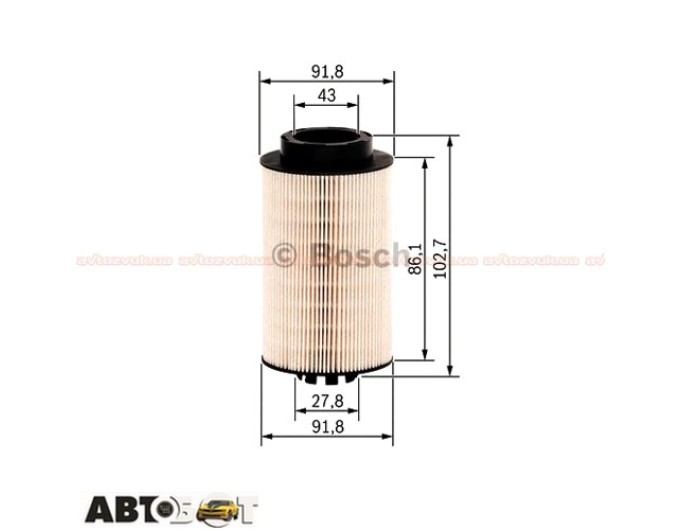 Паливний фільтр Bosch 1 457 431 707, ціна: 434 грн.