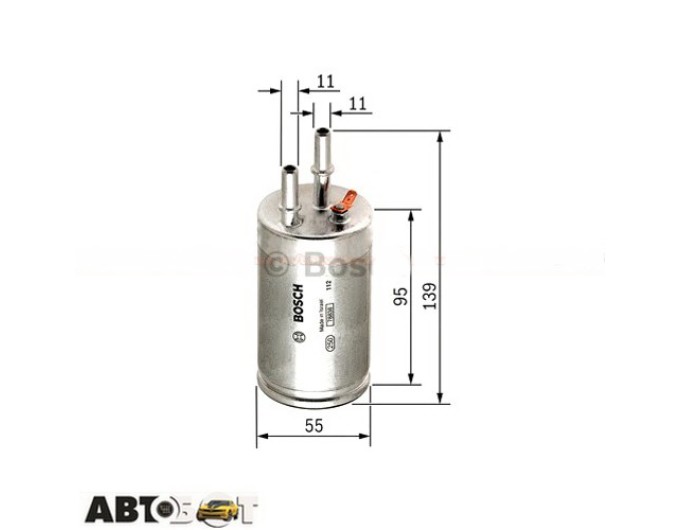 Паливний фільтр Bosch F 026 403 014, ціна: 1 553 грн.