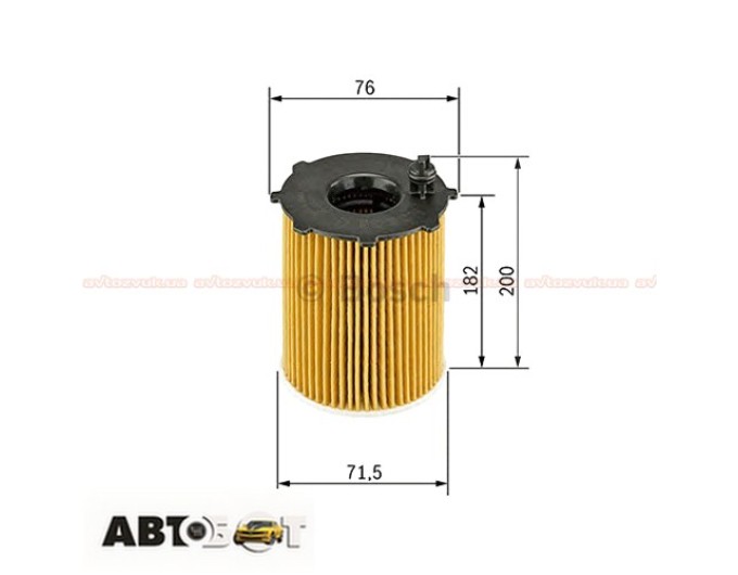 Фільтр оливи Bosch F 026 407 002, ціна: 526 грн.