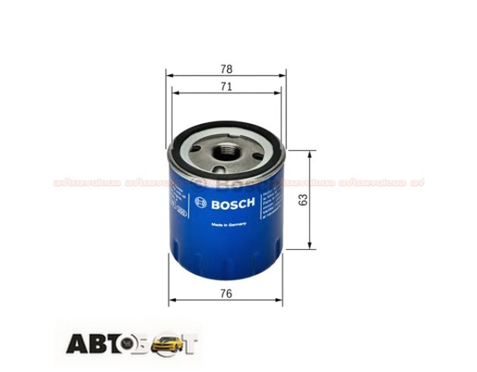 Масляный фильтр Bosch F 026 407 022, цена: 330 грн.