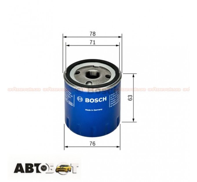 Фільтр оливи Bosch F 026 407 022, ціна: 232 грн.