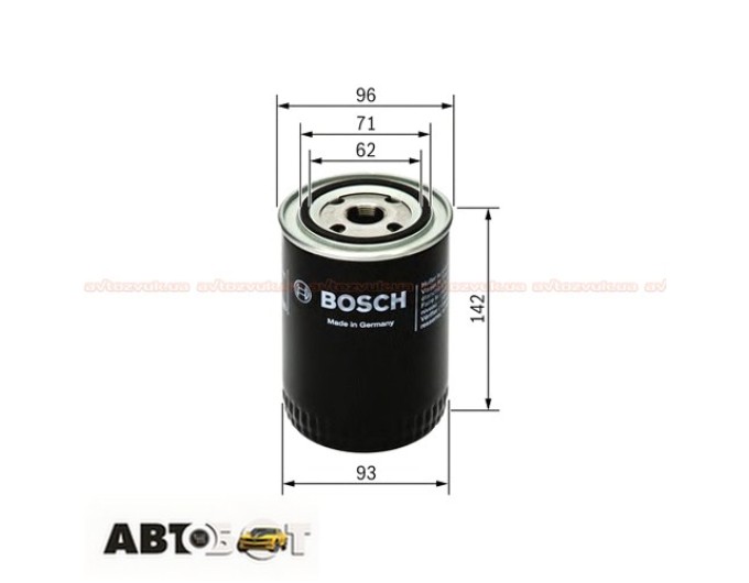 Масляный фильтр Bosch F 026 407 053, цена: 524 грн.