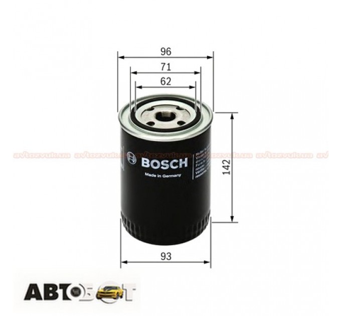 Фільтр оливи Bosch F 026 407 053, ціна: 403 грн.