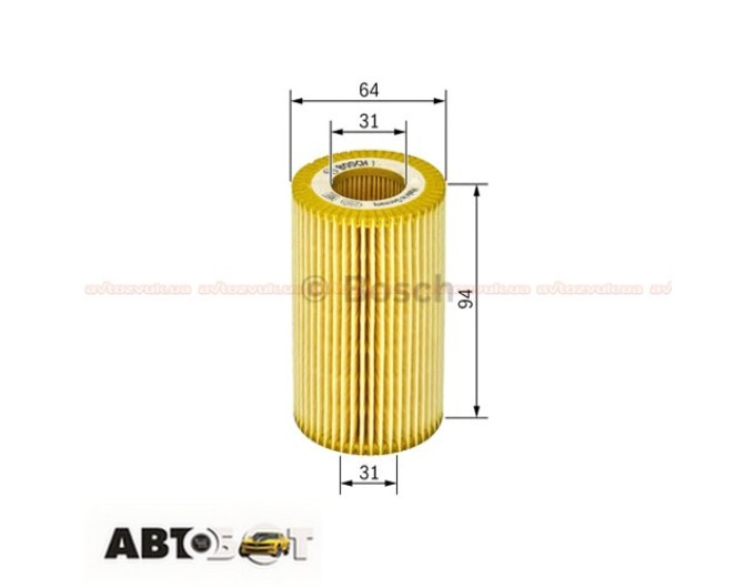 Масляный фильтр Bosch F 026 407 068, цена: 417 грн.