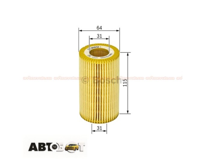 Масляный фильтр Bosch F 026 407 070, цена: 355 грн.