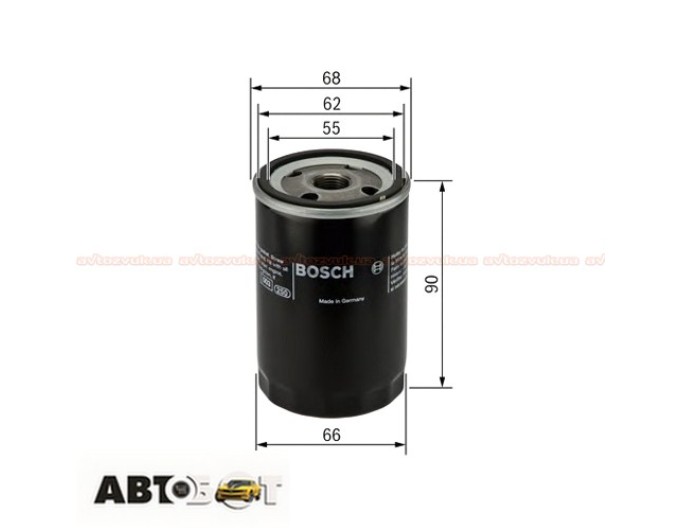 Масляный фильтр Bosch F 026 407 077, цена: 348 грн.