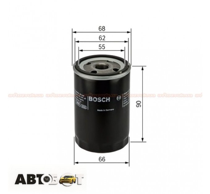 Фільтр оливи Bosch F 026 407 077, ціна: 239 грн.