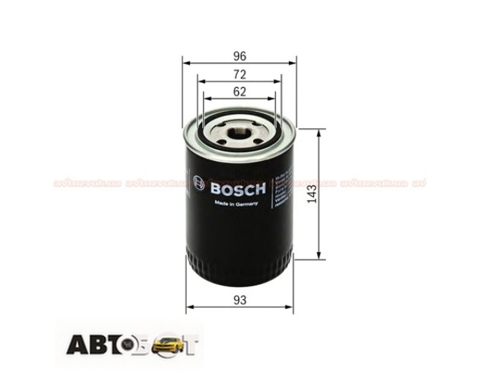 Масляный фильтр Bosch F 026 407 083, цена: 971 грн.
