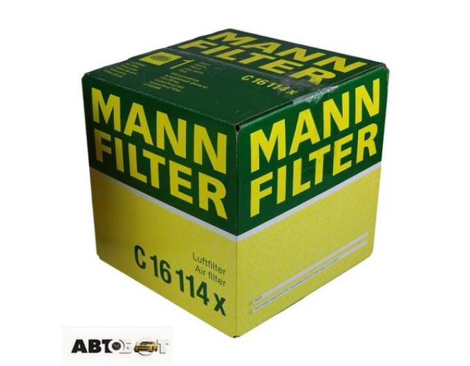 Воздушный фильтр MANN C 16 114 x, цена: 1 115 грн.