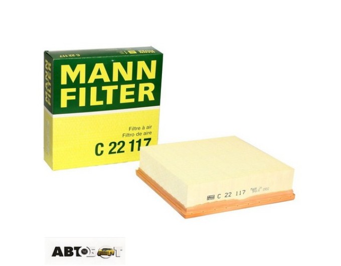 Повітряний фільтр MANN C 22 117, ціна: 691 грн.