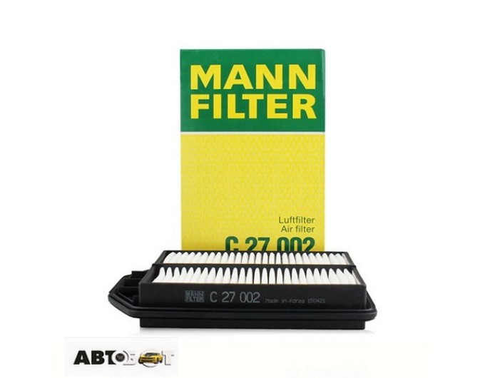 Повітряний фільтр MANN C 27 002, ціна: 1 262 грн.